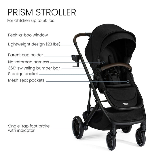 Britax Prism Full-Size Modular Stroller