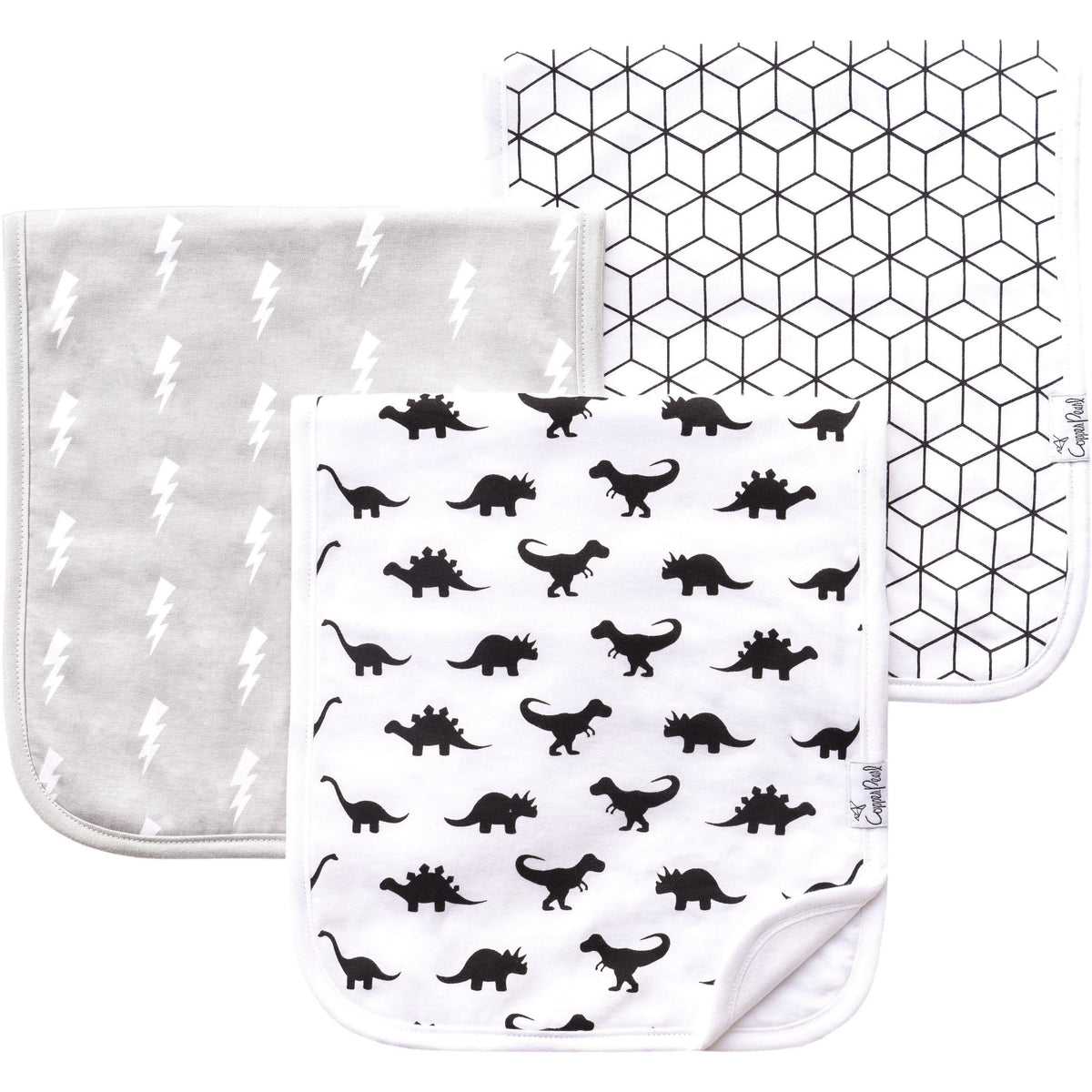 Copper Pearl Premium Burp Cloths | Wild