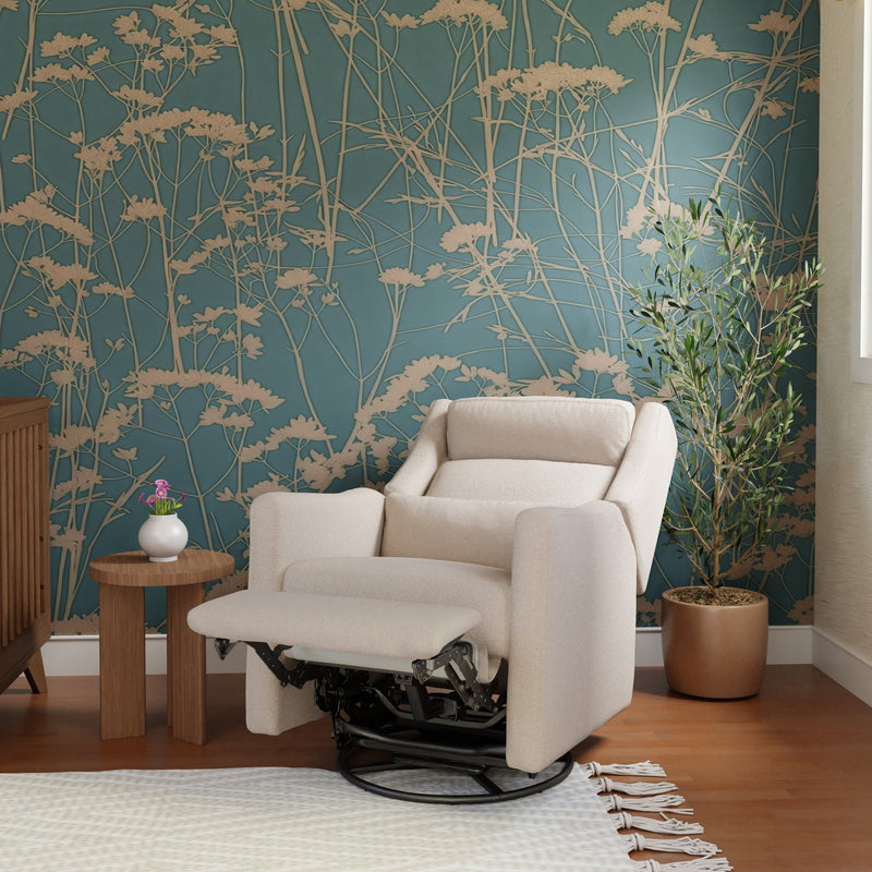 Load image into Gallery viewer, Babyletto Kiwi Plus Power Recliner and Swivel Glider with Power Adjustable Headrest and USB Port
