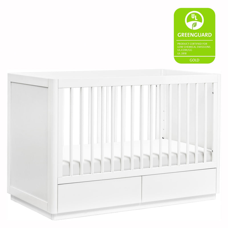 Load image into Gallery viewer, Babyletto Bento 3-in-1 Convertible Storage Crib with Toddler Bed Conversion Kit
