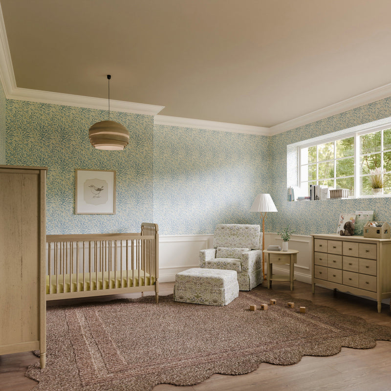 Load image into Gallery viewer, Morris &amp; Co. x Namesake Crawford Gliding Ottoman
