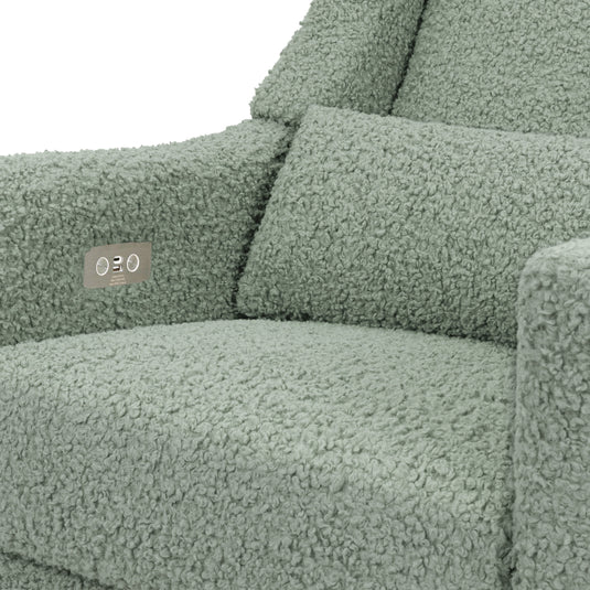 Babyletto Kiwi Electronic Recliner and Swivel Glider with USB port