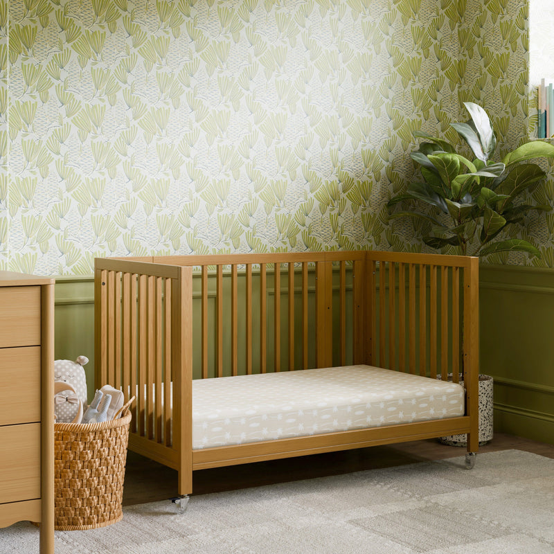 Load image into Gallery viewer, Babyletto Rolli 9-in-1 Convertible All-Stages Crib with Bassinet &amp; Toddler Bed Conversion Kits
