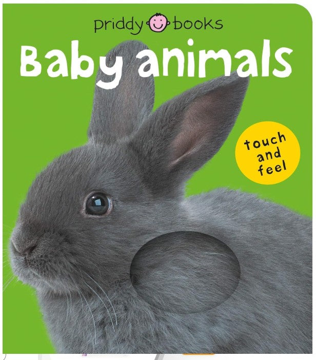 Baby Animals (Bright Baby Touch and Feel): A first sensory tactile book by Roger Priddy