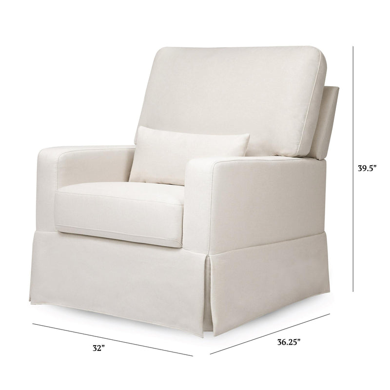 Load image into Gallery viewer, Namesake Crawford Pillowback Comfort Swivel Glider
