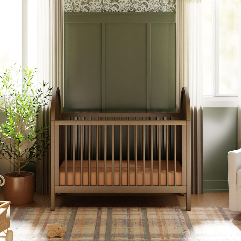 Load image into Gallery viewer, Babyletto Bondi Cane 3-in-1 Convertible Crib with Toddler Bed Conversion Kit
