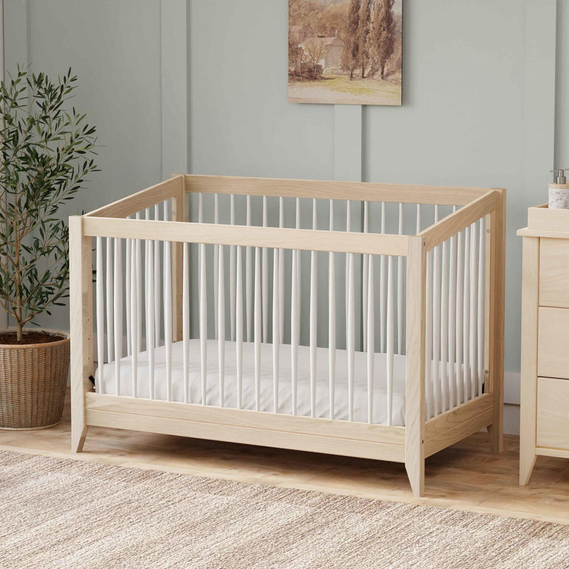 Load image into Gallery viewer, Babyletto Sprout 4-in-1 Convertible Crib with Toddler Bed Conversion Kit
