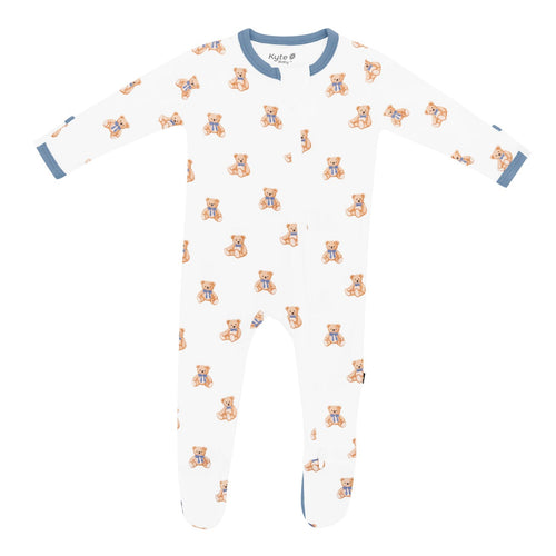 Kyte Baby Zip Footie Bears