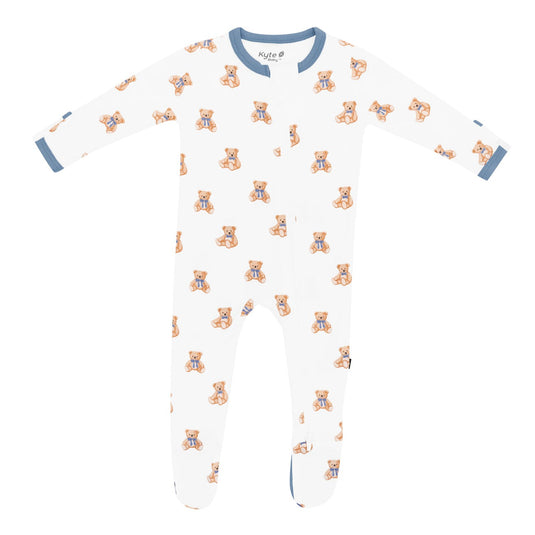 Kyte Baby Zip Footie Bears