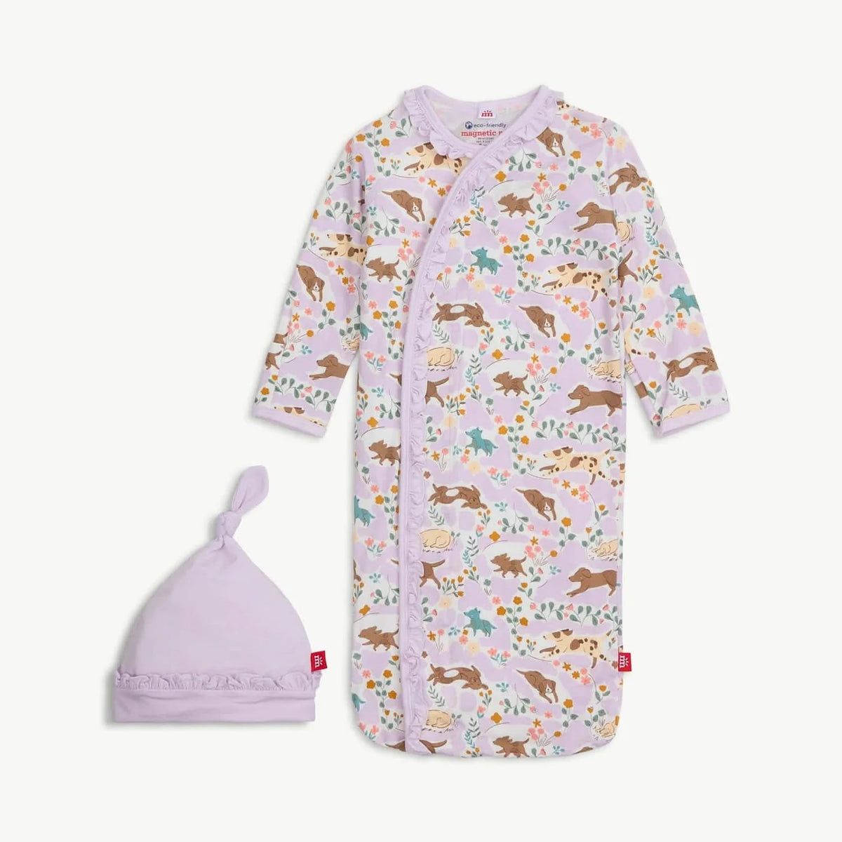 Magnetic Me Gown + Hat - Best Fur End, Newborn