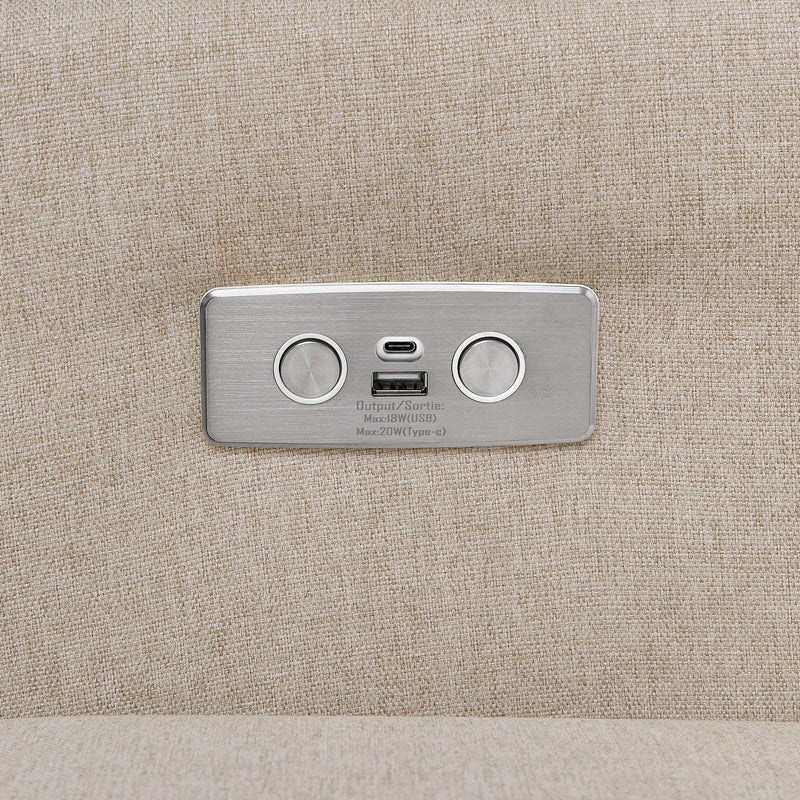 Load image into Gallery viewer, Babyletto Kiwi Electronic Recliner and Swivel Glider with USB port
