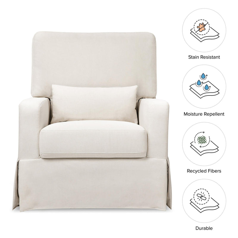 Load image into Gallery viewer, Namesake Crawford Pillowback Comfort Swivel Glider
