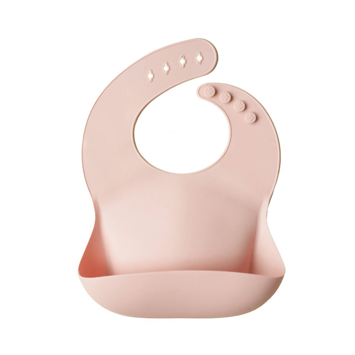 Mushie Baby Bib Blush