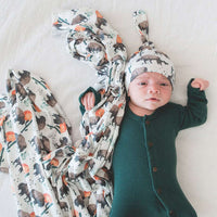 Copper Pearl Top Knot Hat | Bison