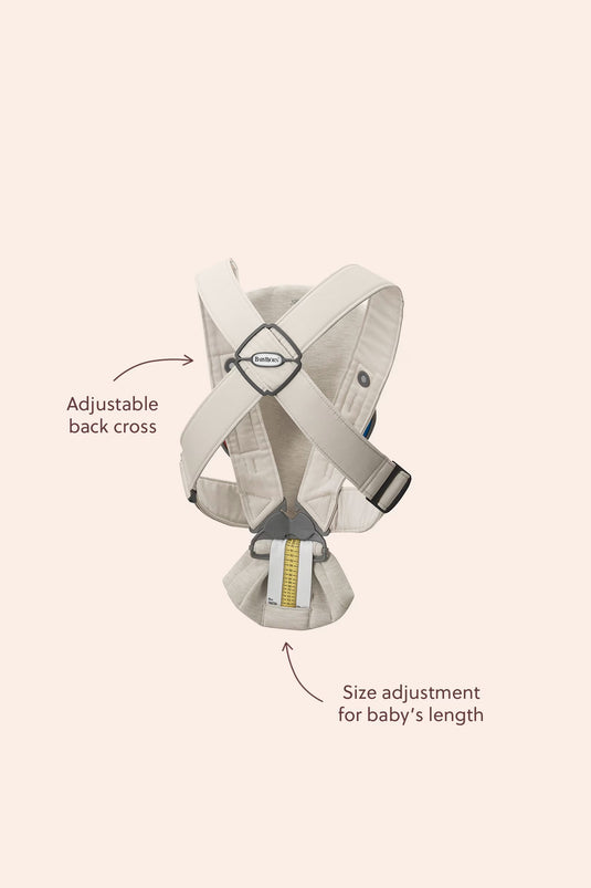 BabyBjörn Carrier Mini Light Beige 3D Jersey