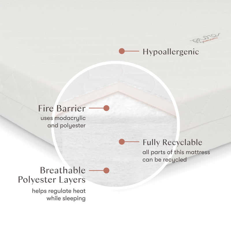 Load image into Gallery viewer, M5397C,Babyletto,Pure Core 4 Midi Crib Mattress w/ Hybrid Cover
