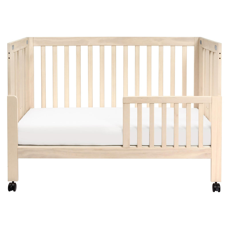 Load image into Gallery viewer, Babyletto Maki Portable Folding Crib with Toddler Bed Conversion Kit
