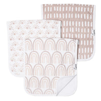 Copper Pearl Premium Burp Cloths 3 Pack