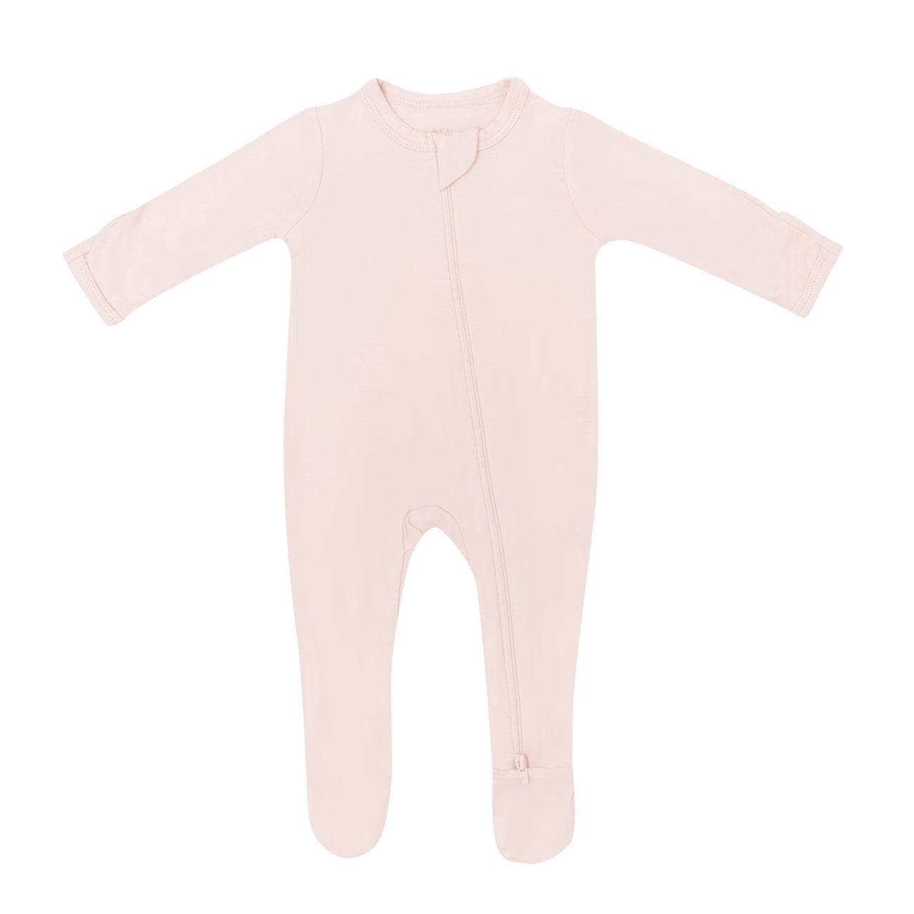 Kyte Baby Zippered Footie - Blush