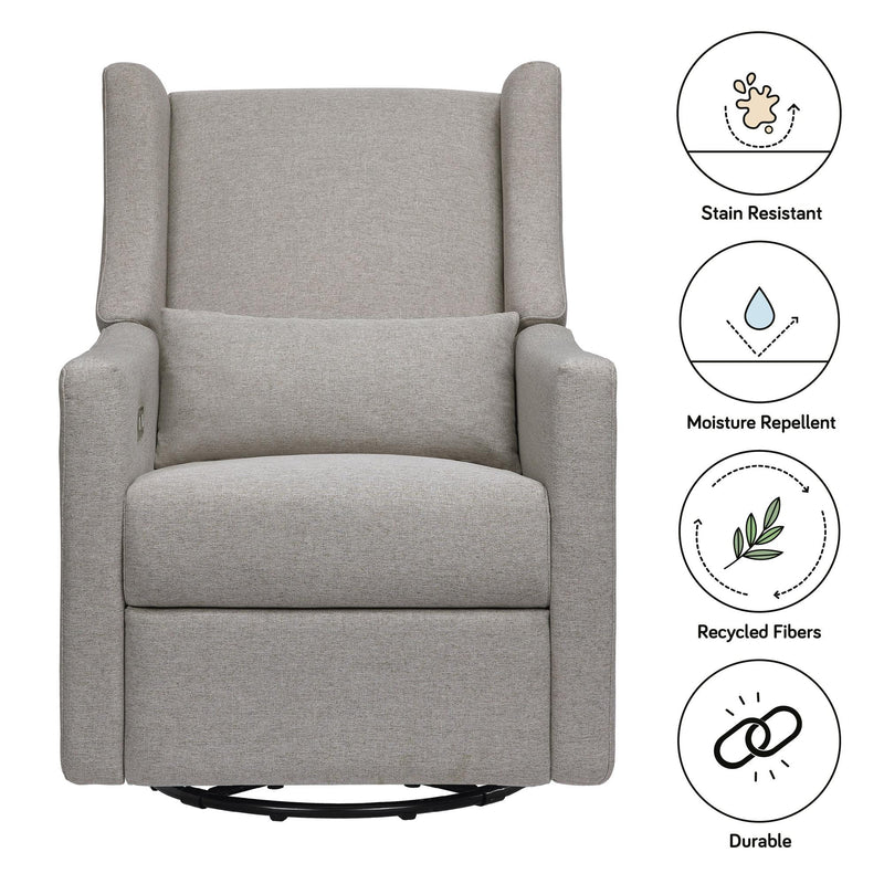 Load image into Gallery viewer, Babyletto Kiwi Electronic Recliner and Swivel Glider with USB port
