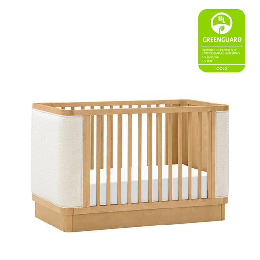 Babyletto Bondi Boucle 4-in-1 Convertible Crib with Toddler Bed Conversion Kit