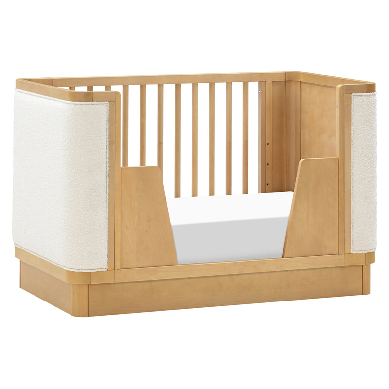 Load image into Gallery viewer, Babyletto Bondi Boucle 4-in-1 Convertible Crib with Toddler Bed Conversion Kit
