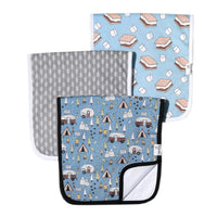 Copper Pearl Premium Burp Cloths 3 Pack