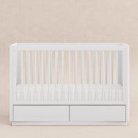 Babyletto Bento 3-in-1 Convertible Storage Crib with Toddler Bed Conversion Kit