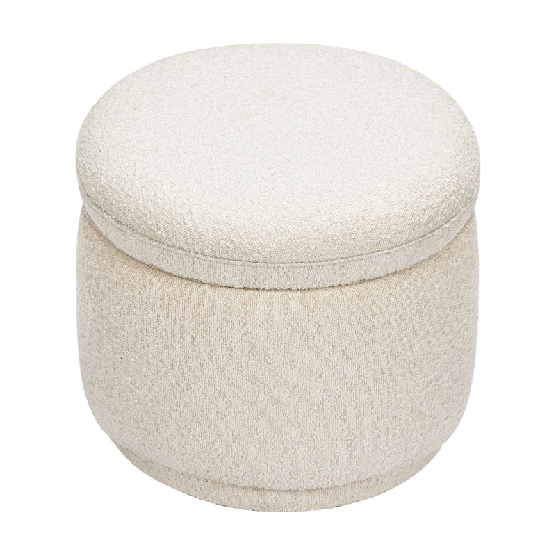 Load image into Gallery viewer, Babyletto Enoki Storage Ottoman in Boucle
