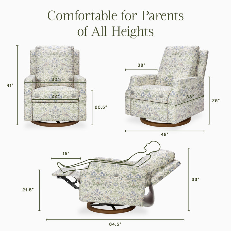 Load image into Gallery viewer, Morris &amp; Co. x Namesake Crewe Recliner and Swivel Glider

