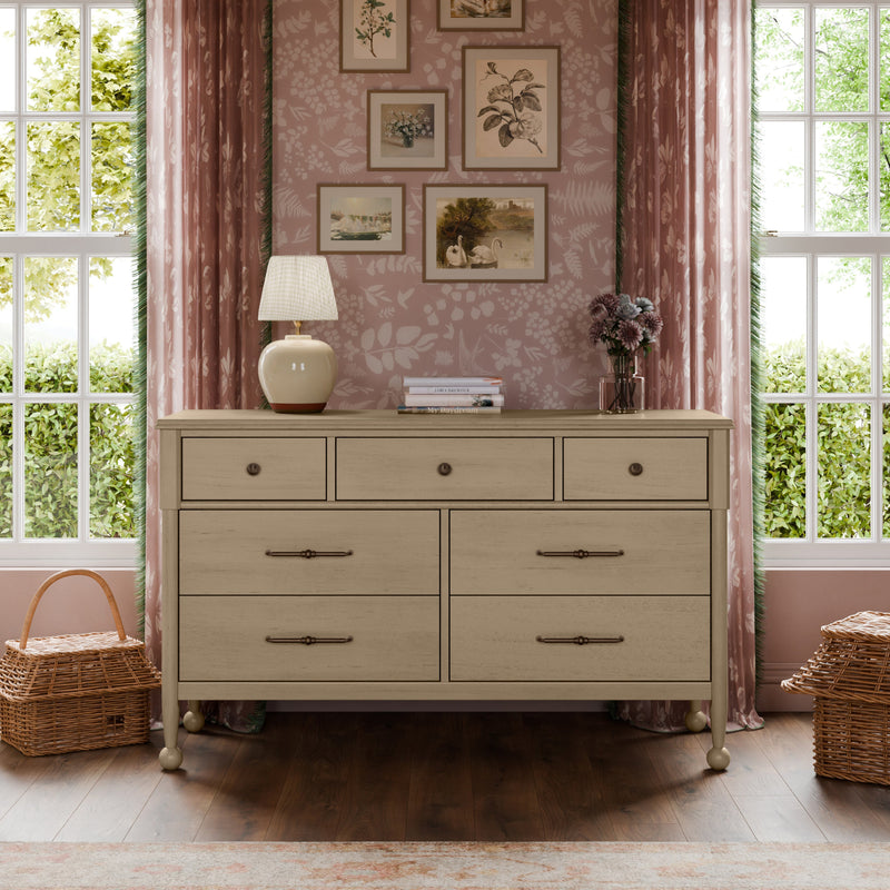 Load image into Gallery viewer, Namesake Alouette 7-Drawer Wide Dresser (56”)
