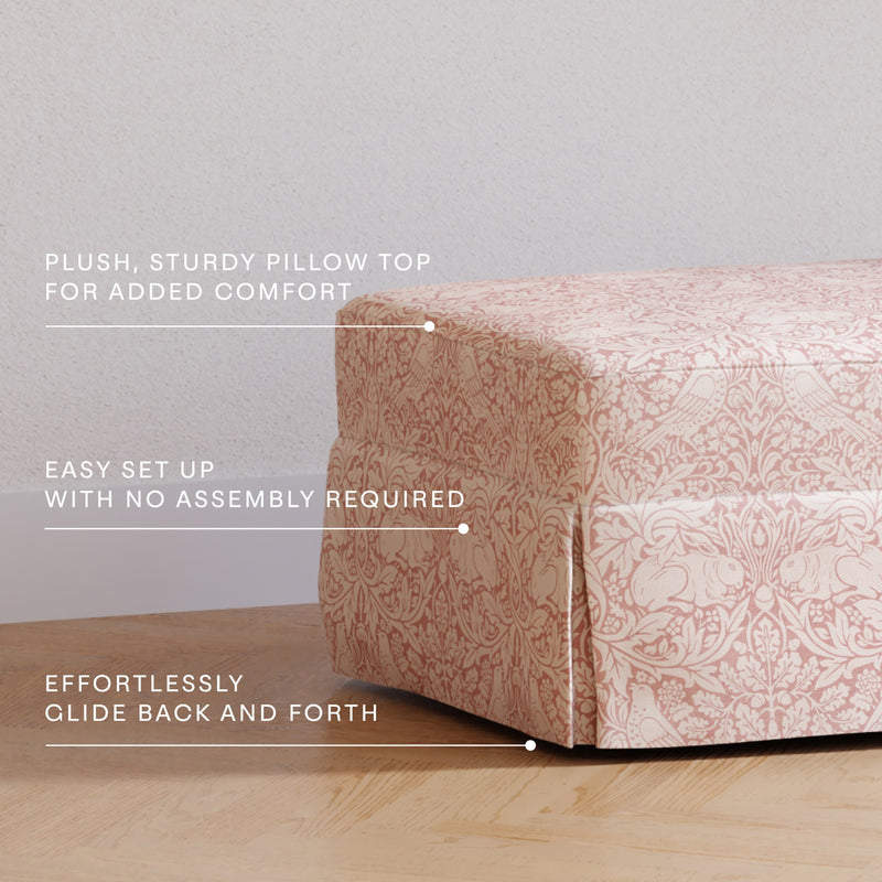 Load image into Gallery viewer, Morris &amp; Co. x Namesake Crawford Gliding Ottoman
