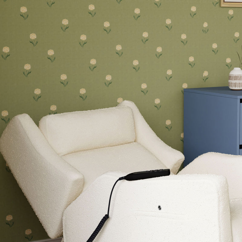 Load image into Gallery viewer, Babyletto Kiwi Deluxe Power Recliner &amp; Swivel Glider with Heat and Massage
