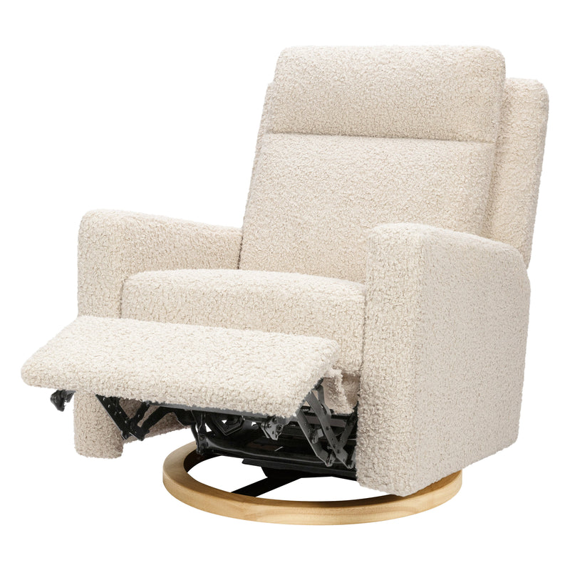 Load image into Gallery viewer, Babyletto Sigi Pro Power Recliner &amp; Swivel Glider with Power Adjustable Headrest and Lumbar Support
