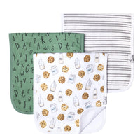 Copper Pearl Premium Burp Cloths 3 Pack