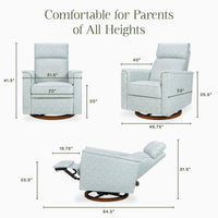 Morris & Co. x Namesake Willa Plus Power Glider Recliner w/ Power Headrest