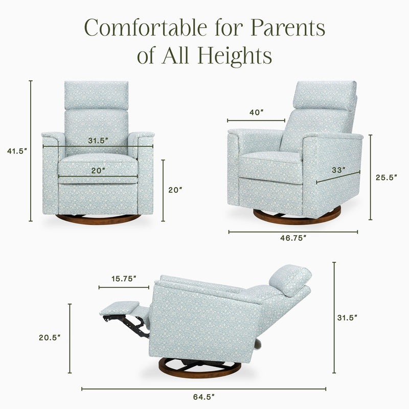 Load image into Gallery viewer, Morris &amp; Co. x Namesake Willa Plus Power Glider Recliner w/ Power Headrest
