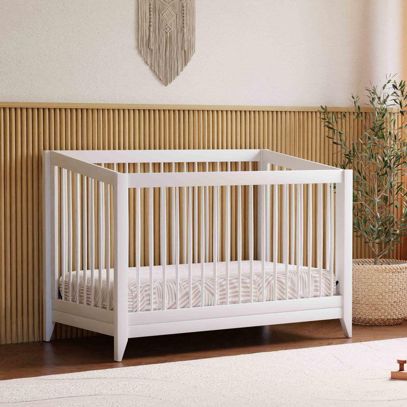 Load image into Gallery viewer, Babyletto Sprout 4-in-1 Convertible Crib with Toddler Bed Conversion Kit
