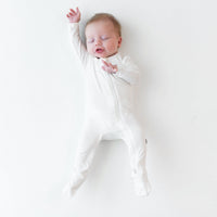 Kyte Baby Zippered Footie - Cloud