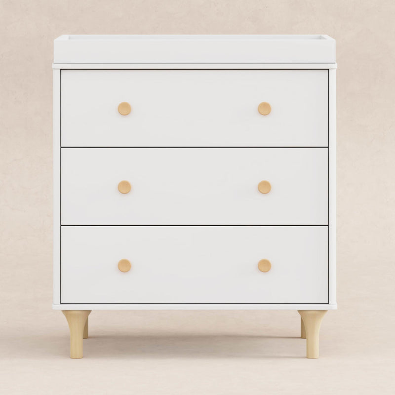 Load image into Gallery viewer, Babyletto Lolly 3-Drawer Changer Dresser with Removable Changing Tray
