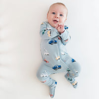 Kyte Baby Zippered Footie - Construction