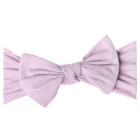 Copper Pearl Knit Headband Bow | Lily