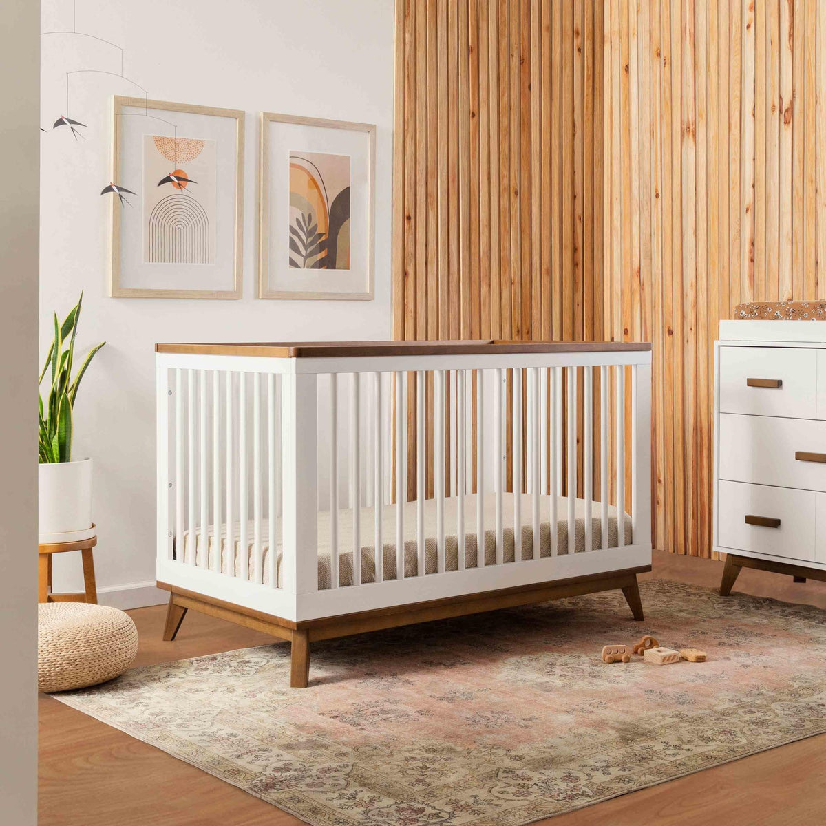 Babyletto Scoot 3-in-1 Convertible Crib with Toddler Bed Conversion Kit (Copy)