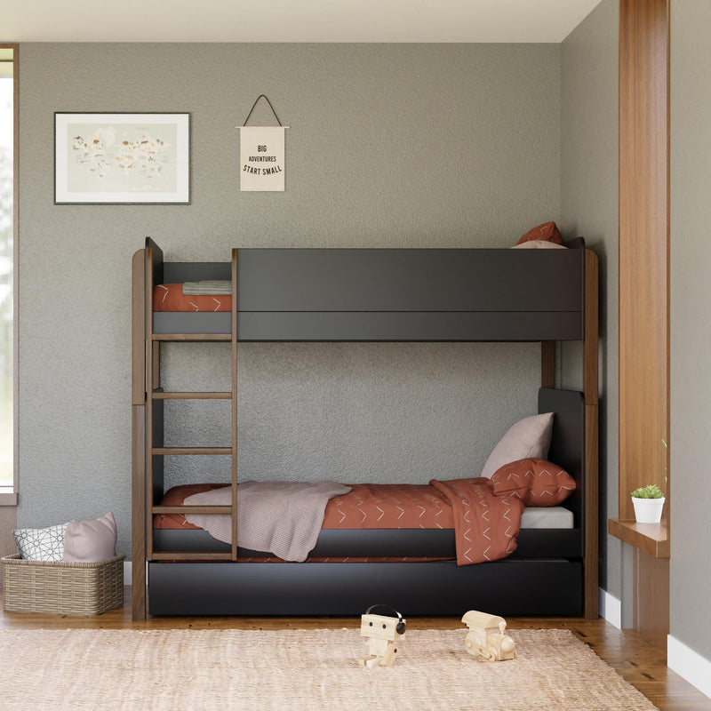 Load image into Gallery viewer, Babyletto TipToe Twin Storage Trundle Bed

