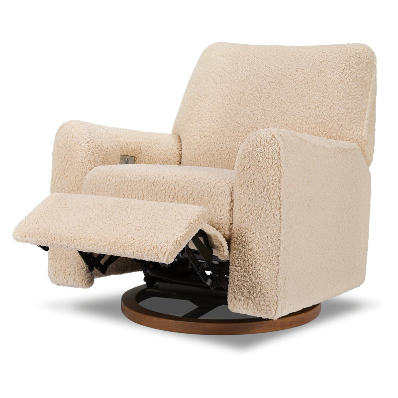 Load image into Gallery viewer, Babyletto Sunday Power Recliner and Swivel Glider in Shearling
