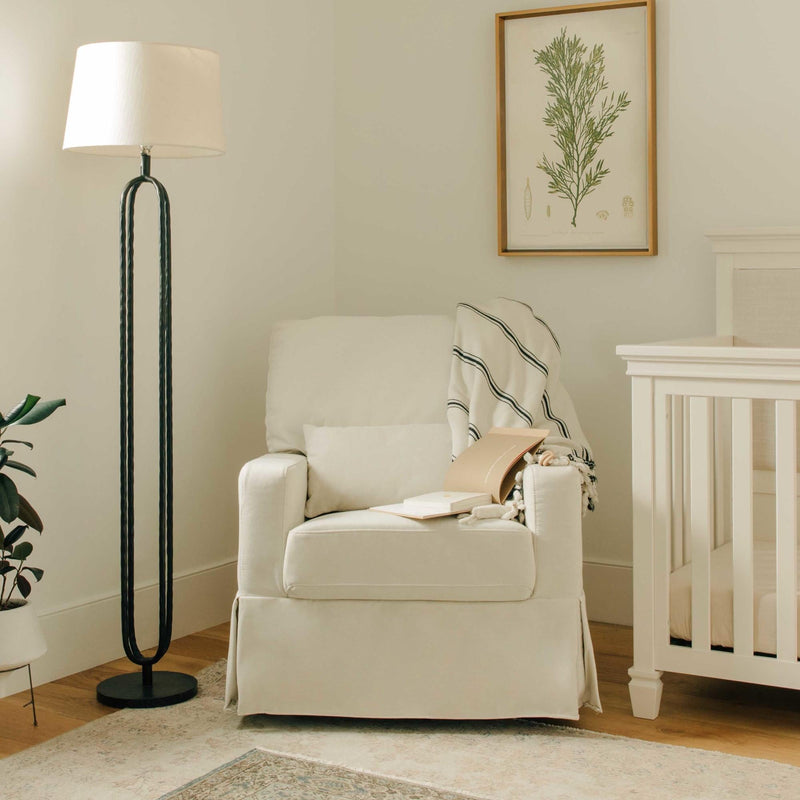 Load image into Gallery viewer, Namesake Crawford Pillowback Comfort Swivel Glider
