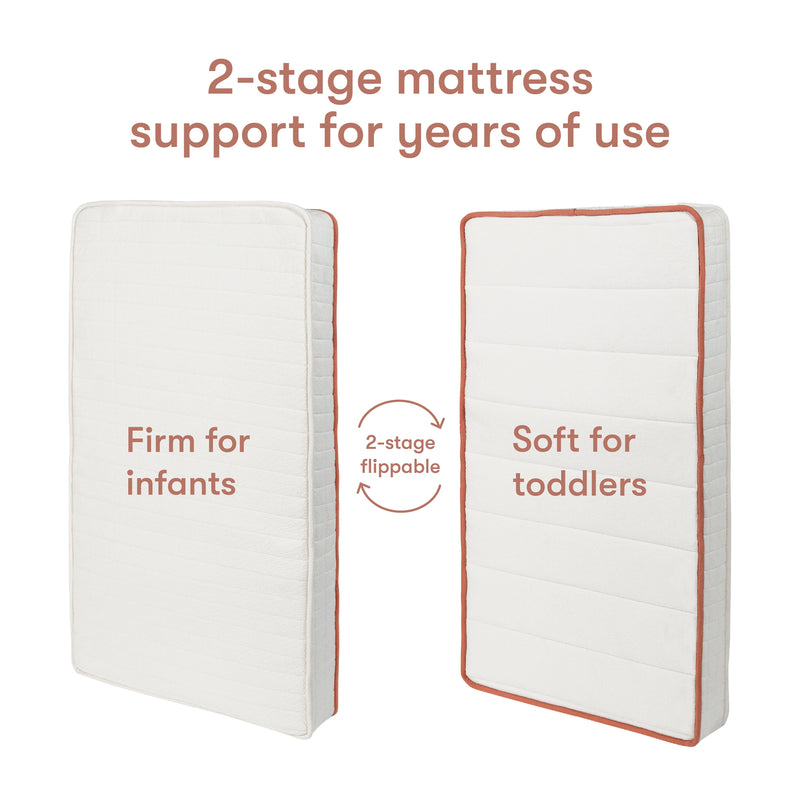 Load image into Gallery viewer, M53102A,Babyletto,Babyletto x Avocado Organic Crib Mattress 2-Stage and 100% Nontoxic
