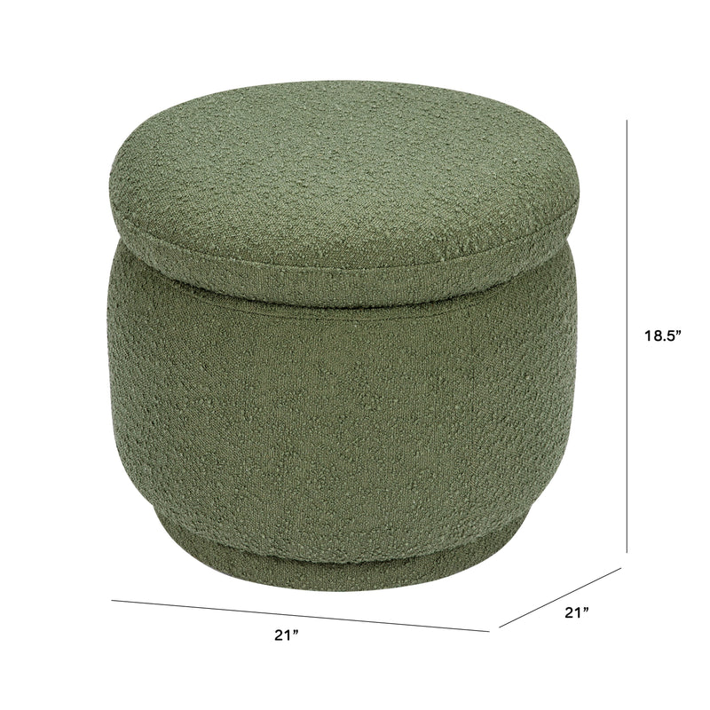 Load image into Gallery viewer, Babyletto Enoki Storage Ottoman in Boucle
