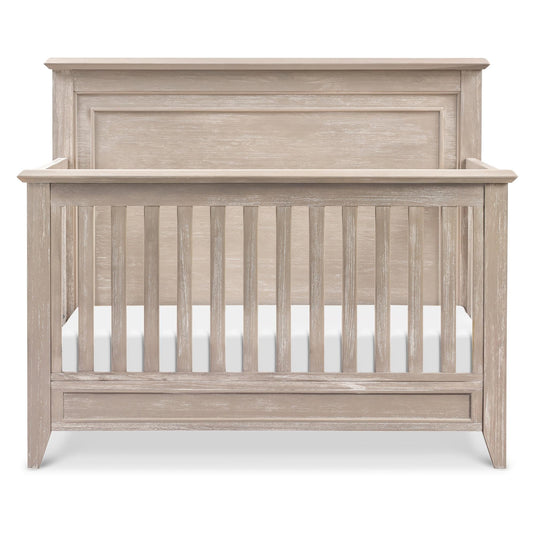 Monogram by Namesake Barrow Rustic 4-in-1  Convertible Flat Top Crib