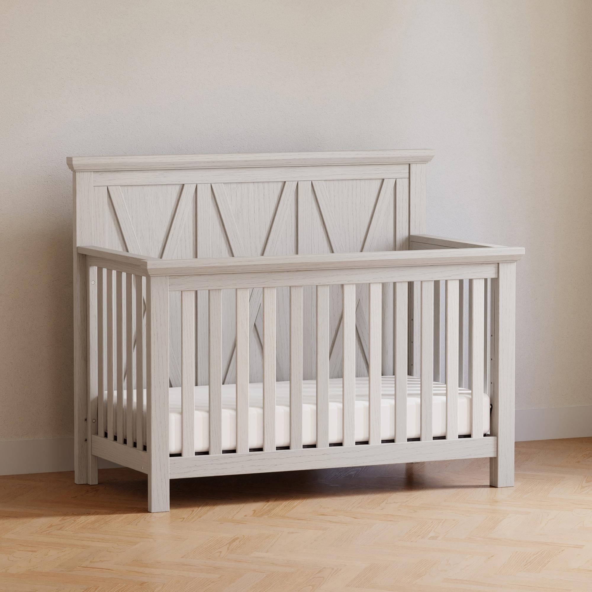 Monogram by Namesake Emory Farmhouse 4-in-1 Convertible Crib
